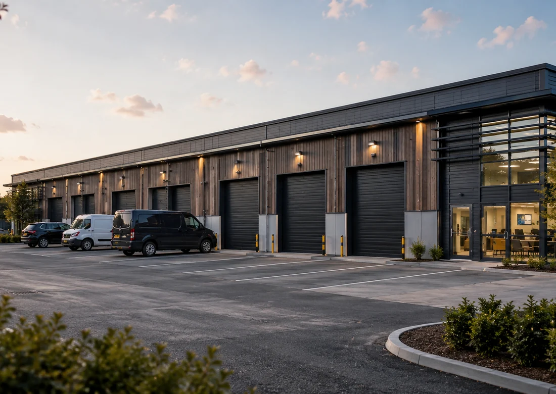 Well-maintained commercial property representing a planned roof decision