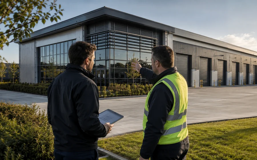 Commercial property and roof maintenance review