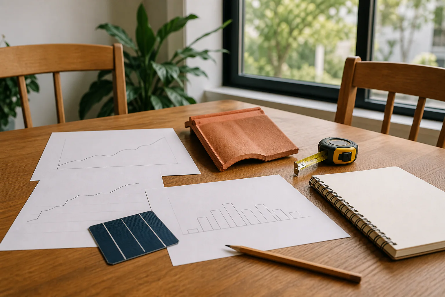 Illustrative home-energy planning context using household demand and future-load information