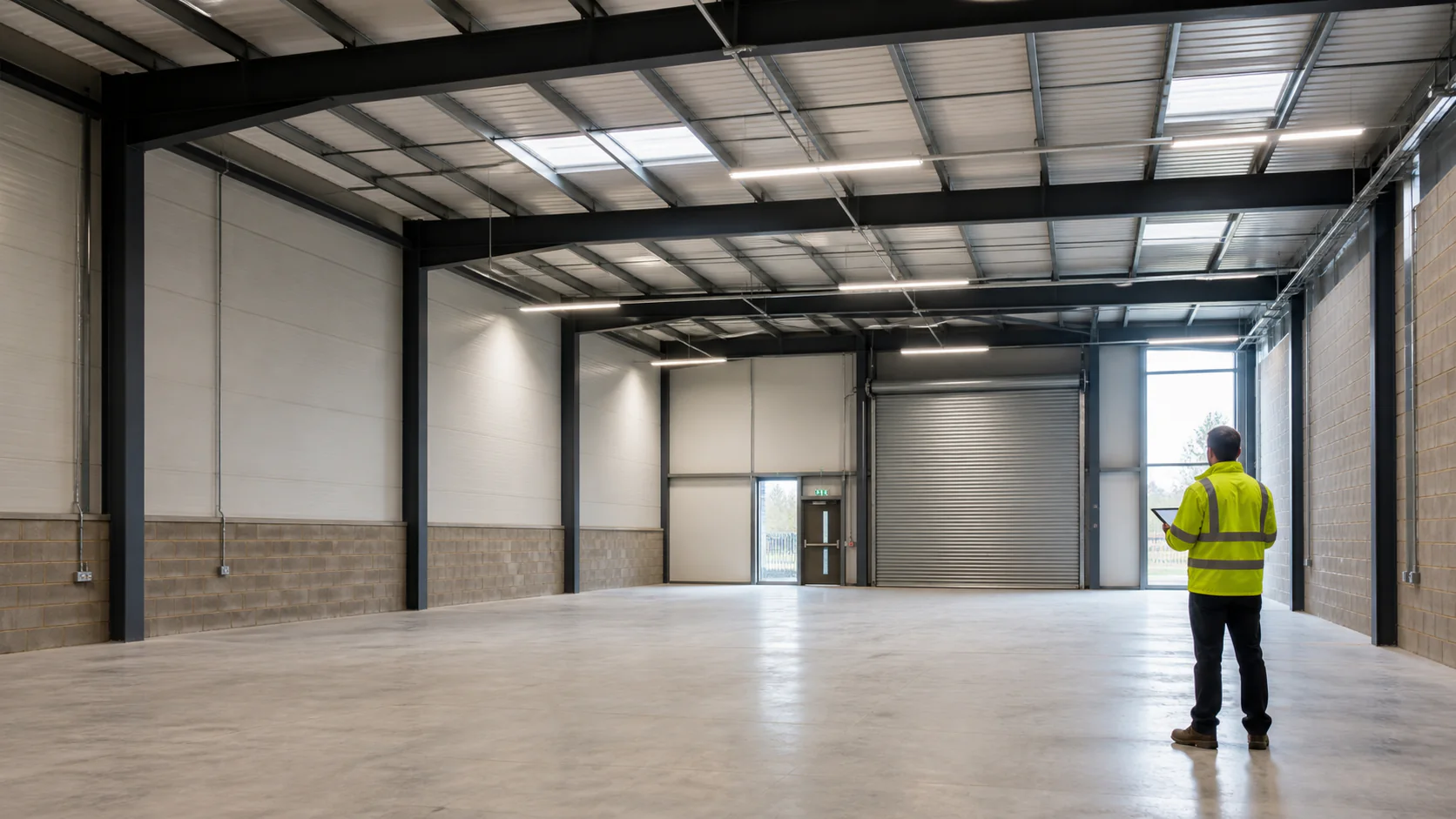 Illustrative anonymous ground-level commercial review planning context; not a Zamax team member, inspection or completed project